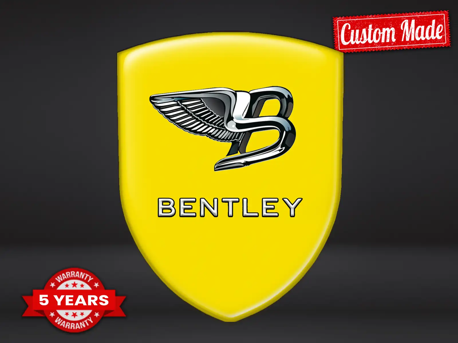 Bentley Fensteraufkleber Trucks Premium Hochwertig Robust